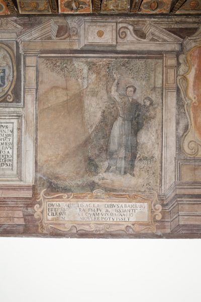 Ignazio di Loyola a La Storta ha la visione di Dio.