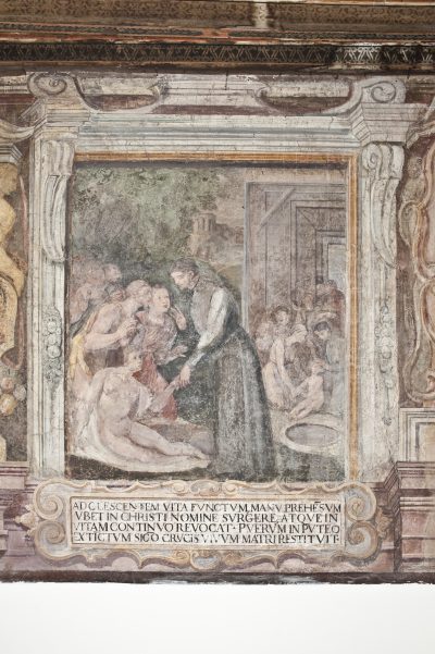 Ignazio di Loyola resuscita il bambino di Manresa